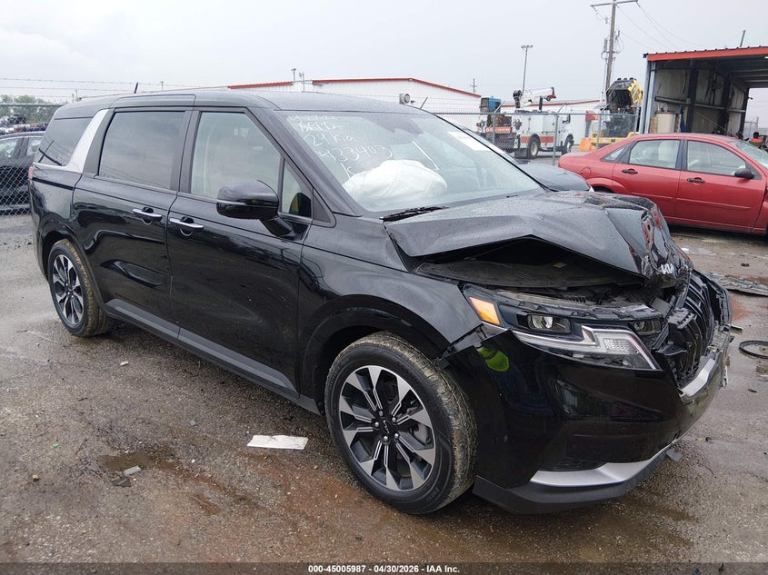2024 Kia Carnival VIN KNDNC5H30R6433403 IAAI salvage auction — FRONT END, Salvage (Louisiana), sold $9,500 on 2026-07-24 (photo 1)