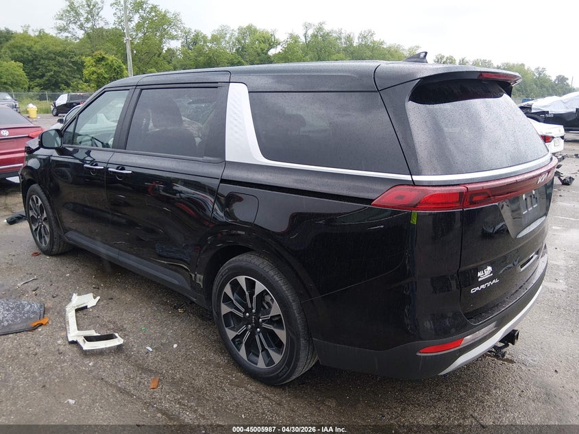 2024 Kia Carnival VIN KNDNC5H30R6433403 IAAI salvage auction — FRONT END, Salvage (Louisiana), sold $9,500 on 2026-07-24 (photo 3)