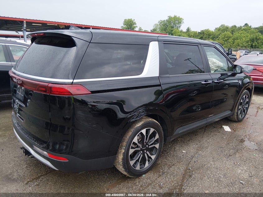 2024 Kia Carnival VIN KNDNC5H30R6433403 IAAI salvage auction — FRONT END, Salvage (Louisiana), sold $9,500 on 2026-07-24 (photo 4)