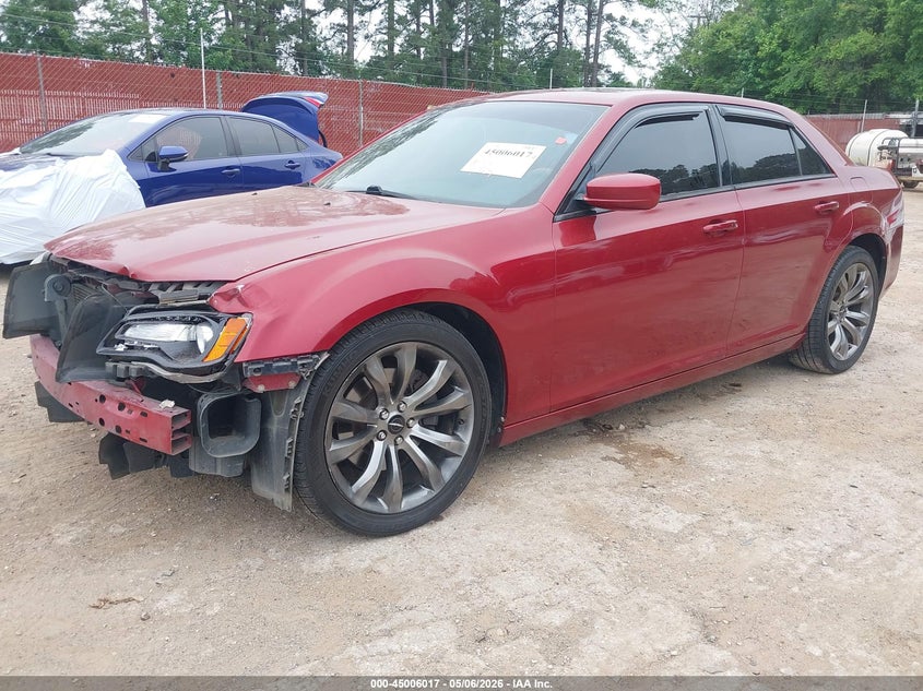2014 Chrysler 300 VIN 2C3CCABT7EH250778 IAAI salvage auction — FRONT END, Salvage (Louisiana), sold $1,300 on 2026-07-09 (photo 2)
