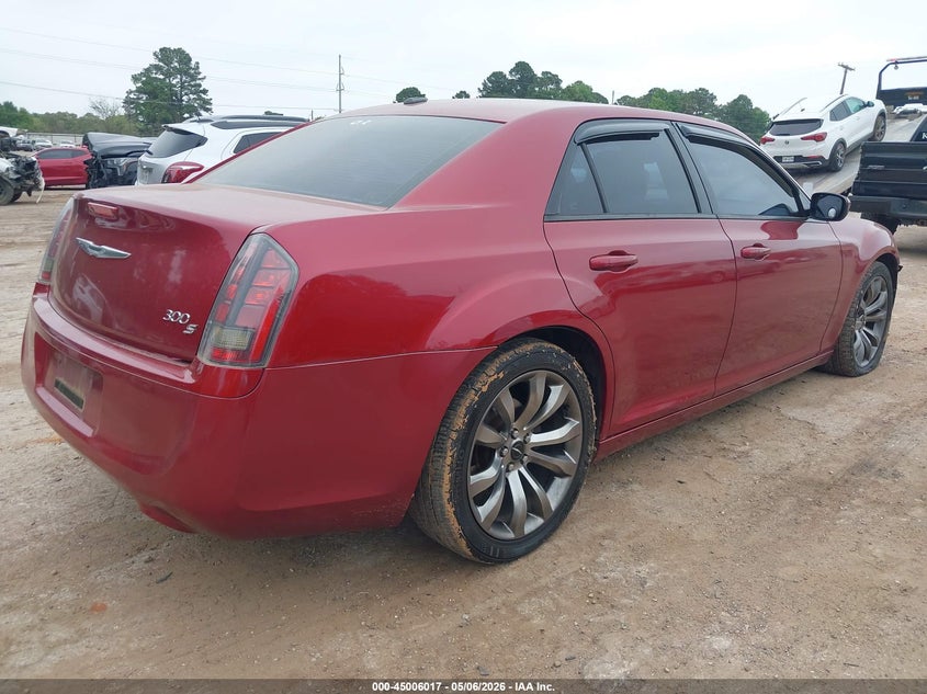 2014 Chrysler 300 VIN 2C3CCABT7EH250778 IAAI salvage auction — FRONT END, Salvage (Louisiana), sold $1,300 on 2026-07-09 (photo 4)