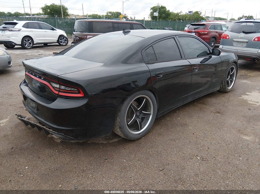 2016 Dodge Charger VIN 2C3CDXHG3GH158841 IAAI salvage auction — LEFT FRONT, Salvage (Kansas), sold $1,850 on 2026-07-24 (photo 4)