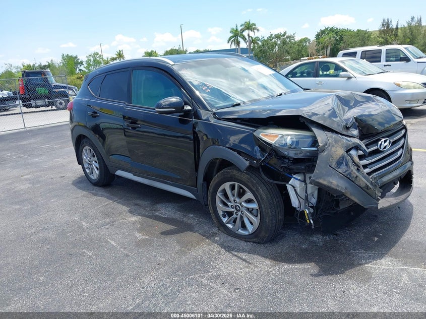2018 Hyundai Tucson VIN KM8J33A41JU651335 IAAI salvage auction — FRONT END, Rebuildable (Florida), sold $2,700 on 2026-07-16 (photo 1)