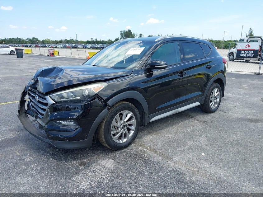 2018 Hyundai Tucson VIN KM8J33A41JU651335 IAAI salvage auction — FRONT END, Rebuildable (Florida), sold $2,700 on 2026-07-16 (photo 2)