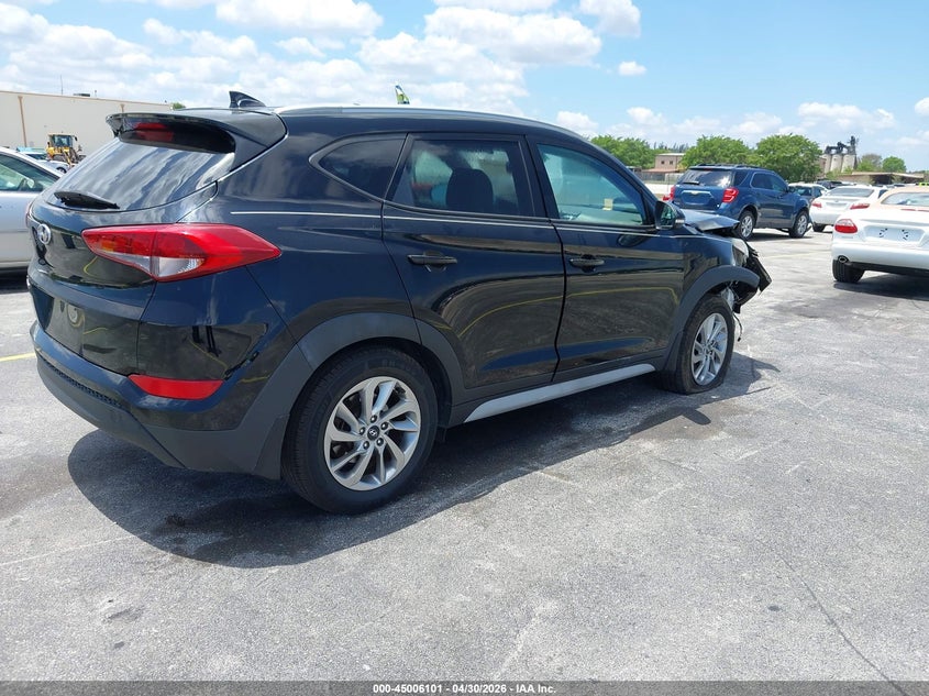 2018 Hyundai Tucson VIN KM8J33A41JU651335 IAAI salvage auction — FRONT END, Rebuildable (Florida), sold $2,700 on 2026-07-16 (photo 4)