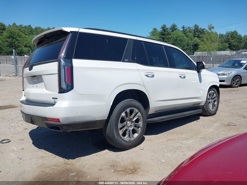 2021 Cadillac Escalade VIN 1GYS4DKL6MR213865 IAAI salvage auction — FRONT END, Wait Title, sold $18,600 on 2026-08-19 (photo 4)