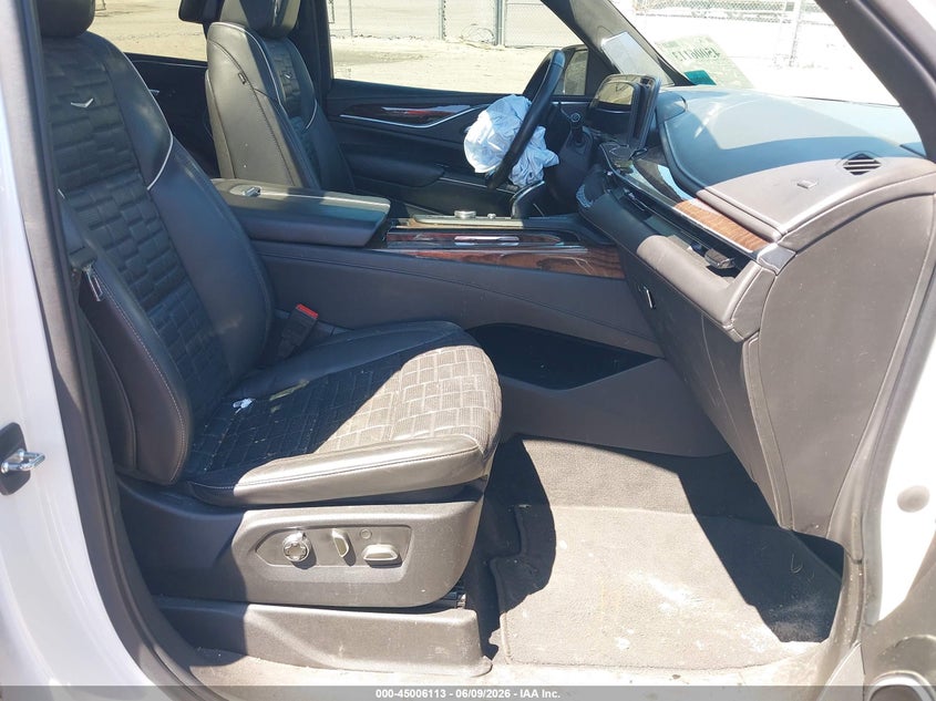 2021 Cadillac Escalade VIN 1GYS4DKL6MR213865 IAAI salvage auction — FRONT END, Wait Title, sold $18,600 on 2026-08-19 (photo 5)