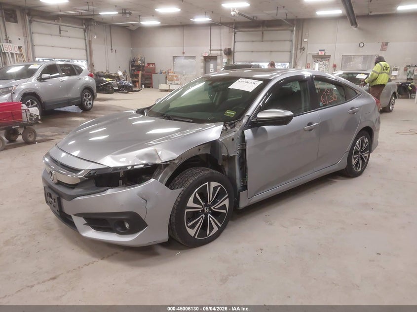 2016 Honda Civic VIN 19XFC1F7XGE207590 IAAI salvage auction — LEFT FRONT, Salvage (Maine), sold $4,750 on 2026-07-06 (photo 2)