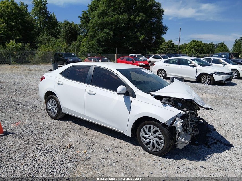 2019 Toyota Corolla VIN 5YFBURHE8KP883890 IAAI salvage auction — FRONT END, Salvage (Alabama), sold $750 on 2026-07-29 (photo 1)