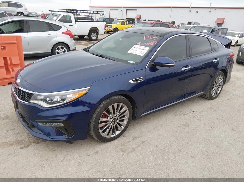2019 Kia Optima VIN 5XXGV4L23KG285377 IAAI salvage auction — REAR END, Salvage (Kansas), sold $1,250 on 2026-07-24 (photo 2)