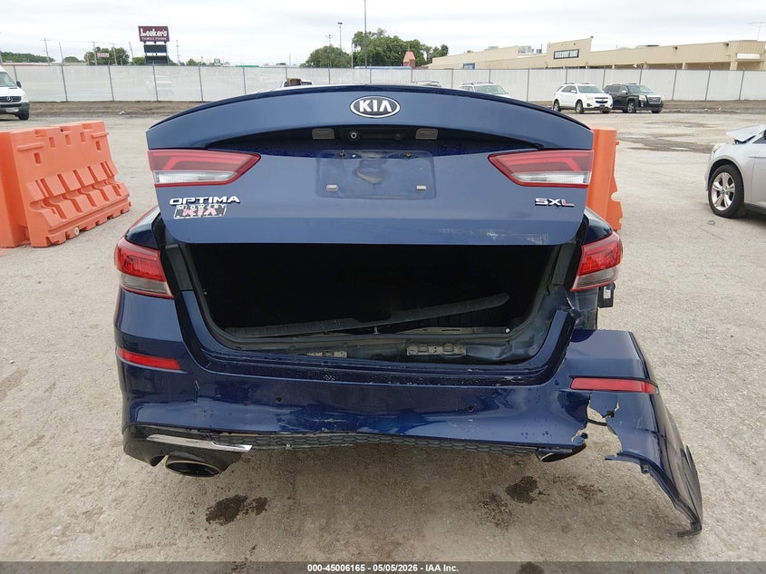 2019 Kia Optima VIN 5XXGV4L23KG285377 IAAI salvage auction — REAR END, Salvage (Kansas), sold $1,250 on 2026-07-24 (photo 6)