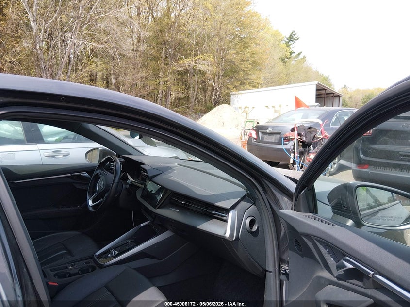 2022 Audi A3 VIN WAUHUDGY5NA019412 IAAI salvage auction — LEFT SIDE, Salvage (Massachusetts), sold $7,550 on 2026-07-21 (photo 5)