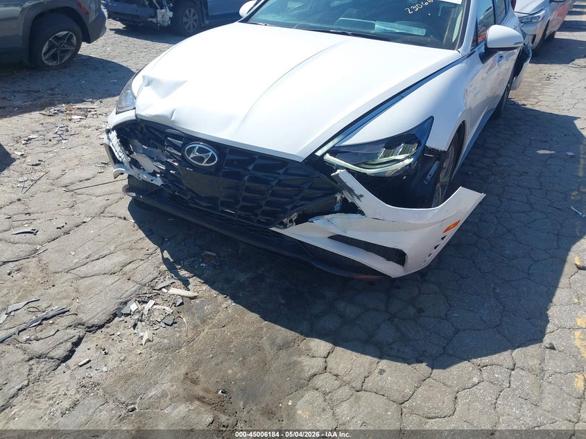 2022 Hyundai Sonata VIN KMHL14JA6NA230664 IAAI salvage auction — LEFT REAR, Salvage (Georgia), sold $5,100 on 2026-07-15 (photo 6)