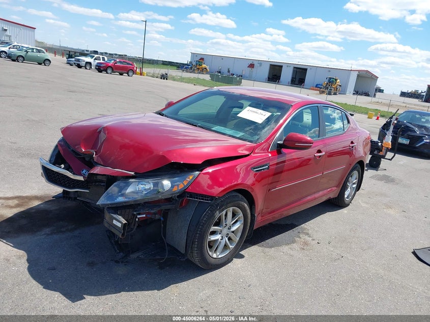 2012 Kia Optima VIN 5XXGM4A78CG073965 IAAI salvage auction — FRONT END, Prior Salvage (Minnesota), sold $475 on 2026-07-13 (photo 2)