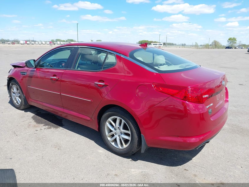 2012 Kia Optima VIN 5XXGM4A78CG073965 IAAI salvage auction — FRONT END, Prior Salvage (Minnesota), sold $475 on 2026-07-13 (photo 3)