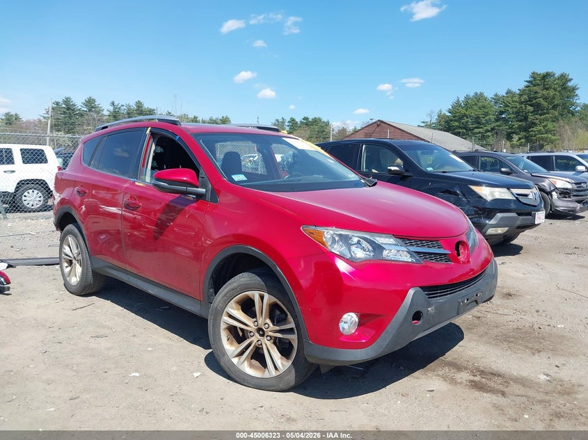 2013 Toyota Rav 4 VIN JTMRFREV7D5022634 IAAI salvage auction — LEFT SIDE, Salvage (Massachusetts), sold $4,600 on 2026-07-17 (photo 1)