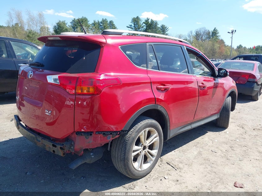 2013 Toyota Rav 4 VIN JTMRFREV7D5022634 IAAI salvage auction — LEFT SIDE, Salvage (Massachusetts), sold $4,600 on 2026-07-17 (photo 4)