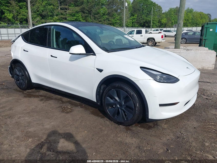 2025 Tesla Model y VIN 7SAYGDED5SA357860 IAAI salvage auction — REAR END, Salvage (Georgia), sold $12,800 on 2026-07-30 (photo 1)
