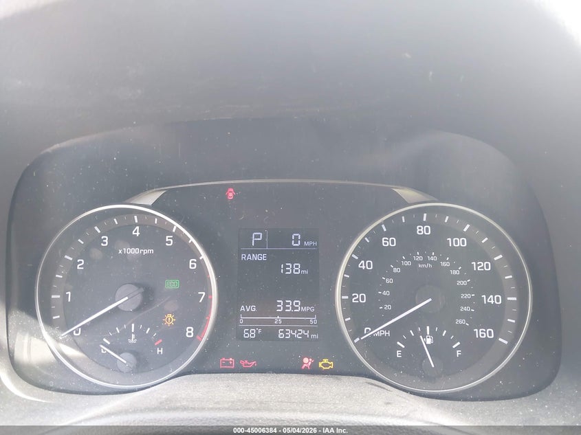 2017 Hyundai Elantra VIN KMHD74LF5HU114256 IAAI salvage auction — FRONT END, Salvage (Virginia), sold $1,250 on 2026-07-21 (photo 7)