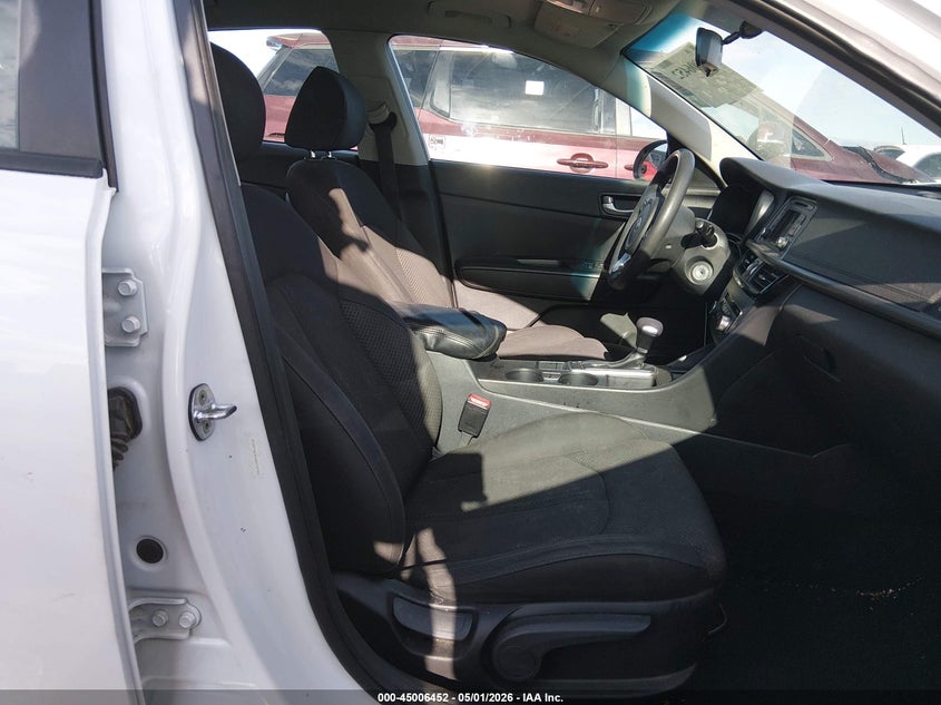 2016 Kia Optima VIN 5XXGT4L36GG072753 IAAI salvage auction — FRONT END, Salvage (Idaho), sold $1,250 on 2026-07-17 (photo 5)