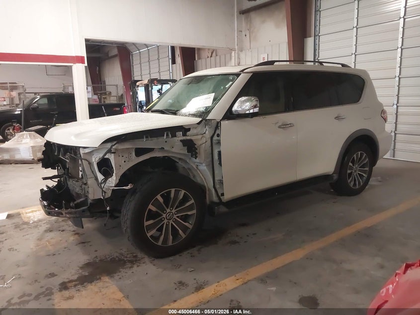 2019 Nissan Armada VIN JN8AY2ND4KX010064 IAAI salvage auction — FRONT END, Wait Title, sold $6,525 on 2026-07-15 (photo 2)