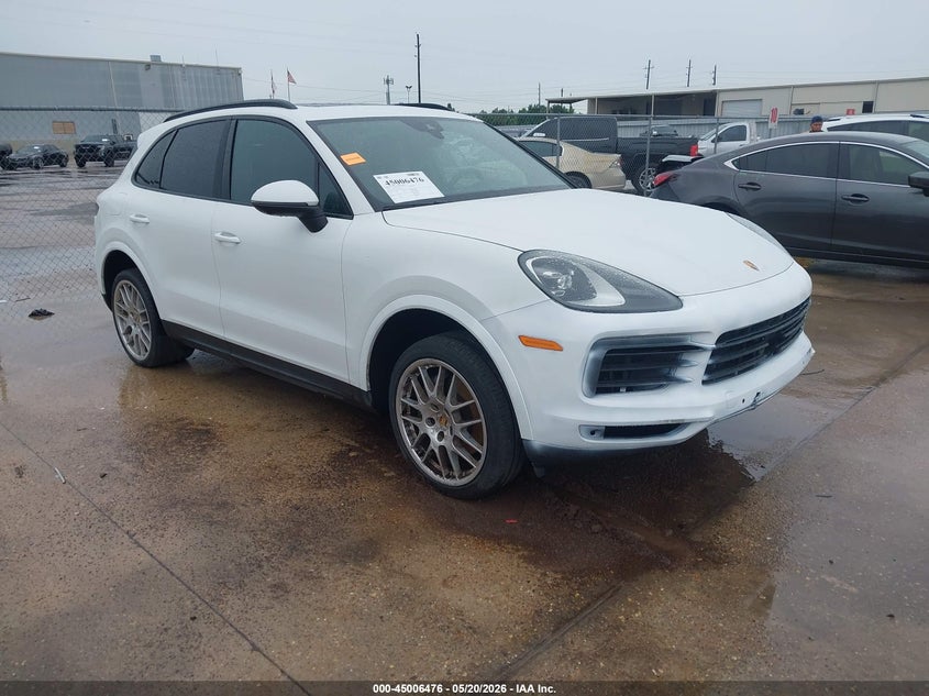 2019 Porsche Cayenne VIN WP1AA2AY6KDA08454 IAAI salvage auction — FRONT END, Original (Texas), sold $12,900 on 2026-07-09 (photo 1)