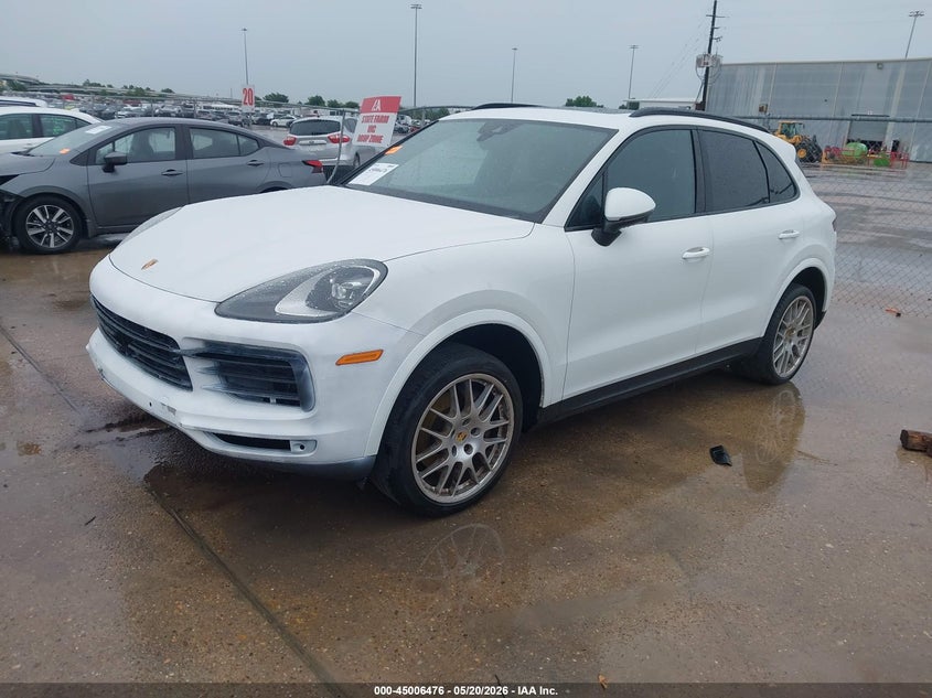 2019 Porsche Cayenne VIN WP1AA2AY6KDA08454 IAAI salvage auction — FRONT END, Original (Texas), sold $12,900 on 2026-07-09 (photo 2)