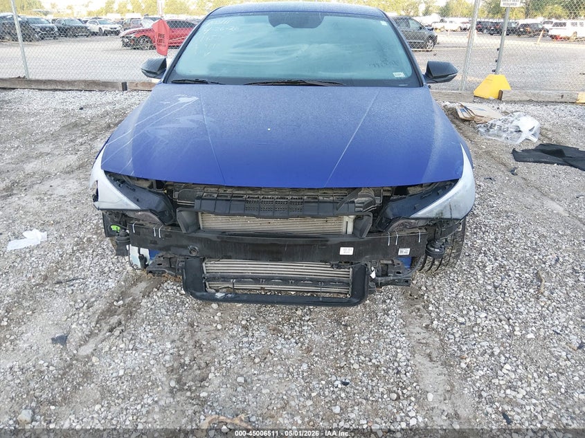 2023 Hyundai Elantra n VIN KMHLW4AK0PU009797 IAAI salvage auction — FRONT END, Salvage (Missouri), sold $5,100 on 2026-07-06 (photo 6)