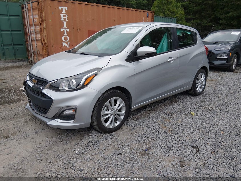 2020 Chevrolet Spark VIN KL8CD6SA6LC457112 IAAI salvage auction — FRONT END, Wait Title, sold $800 on 2026-07-22 (photo 2)