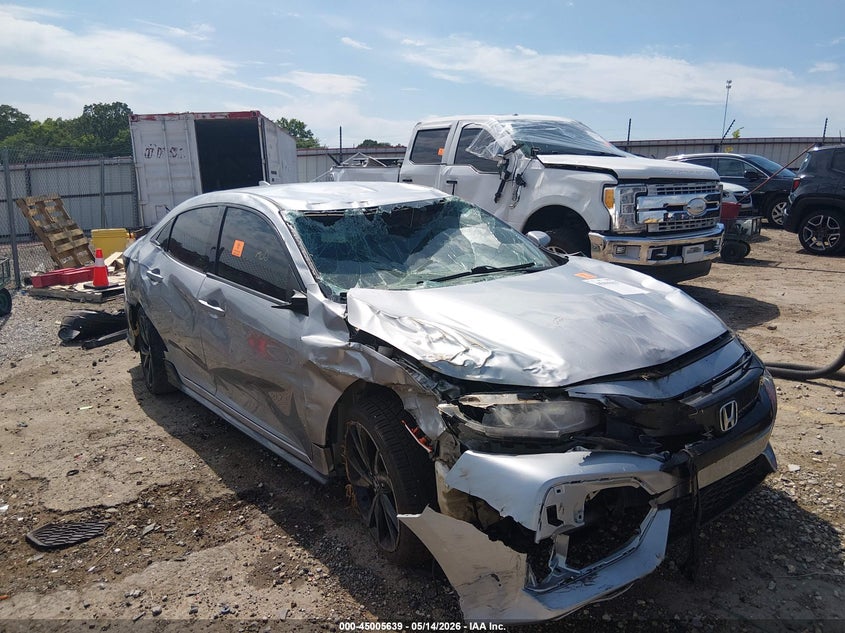 2017 Honda Civic VIN SHHFK7H41HU218190 IAAI salvage auction — ROLLOVER, Parts Only (Arkansas), sold $425 on 2026-07-16 (photo 6)