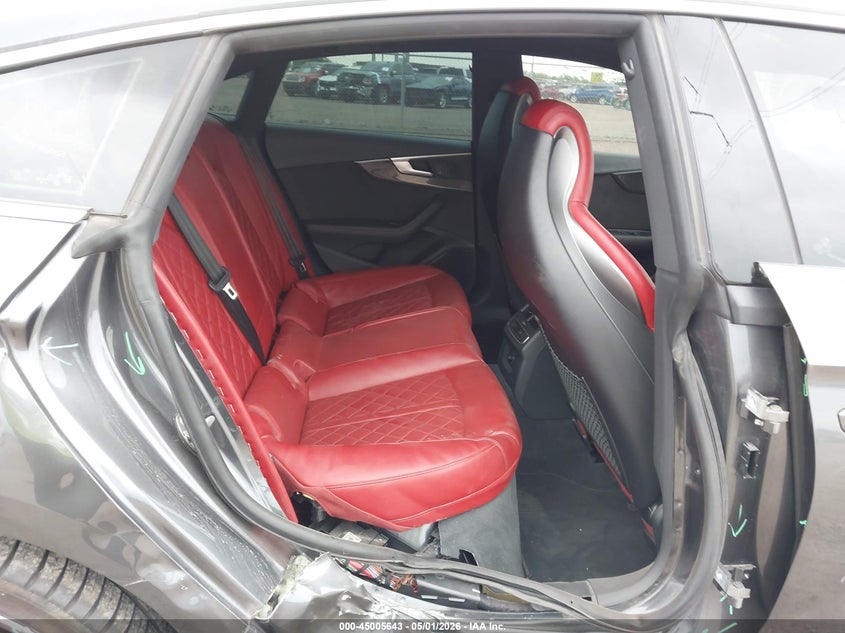 2018 Audi S5 VIN WAUB4DF50JA039252 IAAI salvage auction — RIGHT SIDE, Wait Title, sold $6,000 on 2026-07-14 (photo 8)