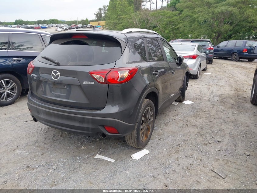 2016 Mazda Cx-5 VIN JM3KE4DY2G0859531 IAAI salvage auction — FRONT END, Salvage (Georgia), sold $2,750 on 2026-07-22 (photo 4)