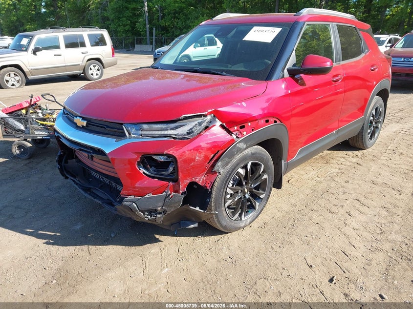 2021 Chevrolet Trailblazer VIN KL79MPS24MB016289 IAAI salvage auction — FRONT END, Wait Title, sold $3,350 on 2026-07-15 (photo 6)