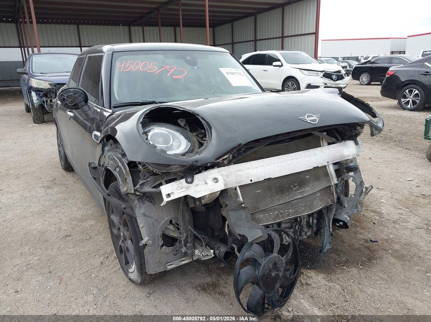 2021 Mini Hard top VIN WMWXU7C0XM2P34689 IAAI salvage auction — FRONT END, Salvage (Texas), sold $500 on 2026-07-14 (photo 1)