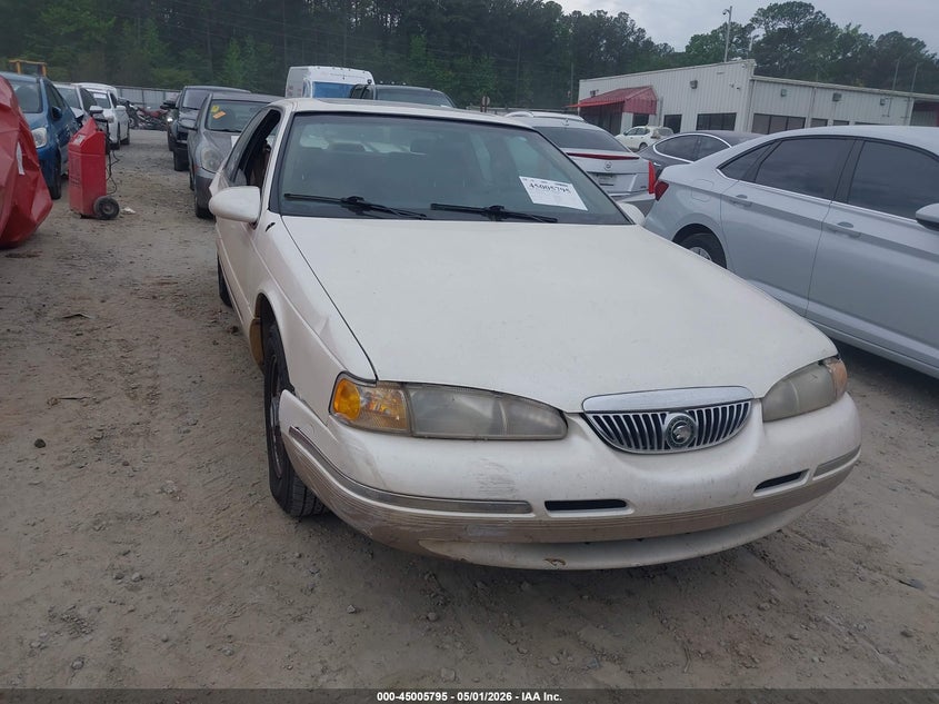 1996 Mercury Cougar VIN 1MELM62W1TH601914 IAAI salvage auction — REAR END, Salvage (Georgia), sold $375 on 2026-07-07 (photo 1)
