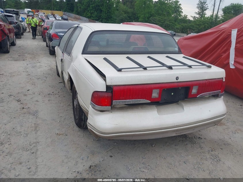 1996 Mercury Cougar VIN 1MELM62W1TH601914 IAAI salvage auction — REAR END, Salvage (Georgia), sold $375 on 2026-07-07 (photo 3)