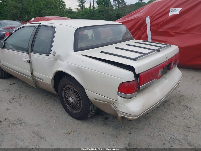 1996 Mercury Cougar VIN 1MELM62W1TH601914 IAAI salvage auction — REAR END, Salvage (Georgia), sold $375 on 2026-07-07 (photo 6)