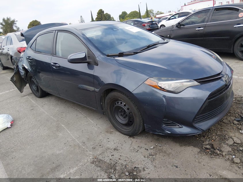 2017 Toyota Corolla VIN 2T1BURHE5HC839001 IAAI salvage auction — REAR END, Salvage (California), sold $1,550 on 2026-07-09 (photo 1)
