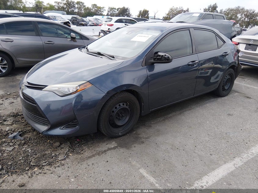 2017 Toyota Corolla VIN 2T1BURHE5HC839001 IAAI salvage auction — REAR END, Salvage (California), sold $1,550 on 2026-07-09 (photo 2)