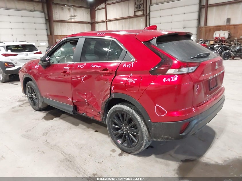 2023 Mitsubishi Eclipse cross VIN JA4ATVAA0PZ002170 IAAI salvage auction — LEFT SIDE, Salvage Title, sold $5,975 on 2026-08-29 (photo 3)