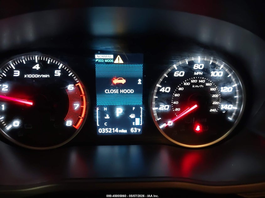 2023 Mitsubishi Eclipse cross VIN JA4ATVAA0PZ002170 IAAI salvage auction — LEFT SIDE, Salvage Title, sold $5,975 on 2026-08-29 (photo 7)