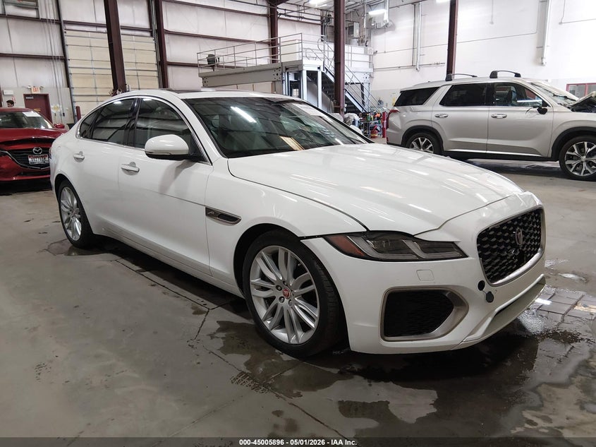 2022 Jaguar Xf VIN SAJBG4FX0NCY90815 IAAI salvage auction — FRONT END, Salvage (Idaho), sold $7,800 on 2026-07-24 (photo 1)