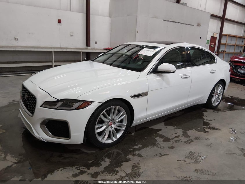 2022 Jaguar Xf VIN SAJBG4FX0NCY90815 IAAI salvage auction — FRONT END, Salvage (Idaho), sold $8,450 on 2026-07-31 (photo 2)