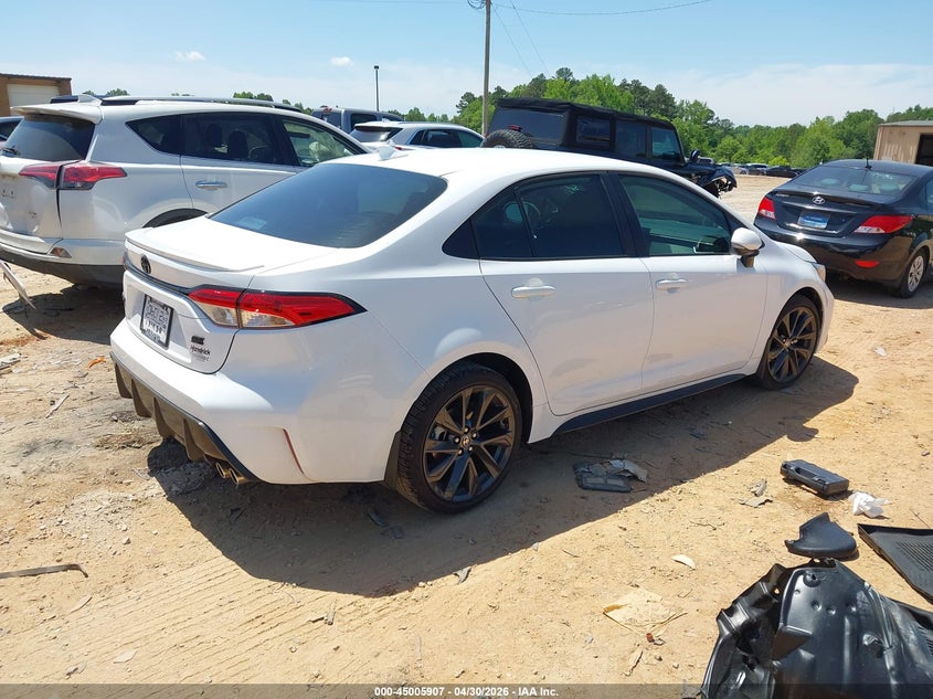 2026 Toyota Corolla VIN 5YFP4MCE1TP255056 IAAI salvage auction — FRONT & REAR, Salvage (North Carolina), sold $6,400 on 2026-07-20 (photo 4)