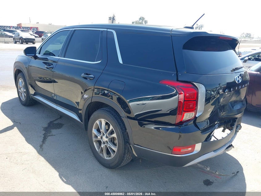 2021 Hyundai Palisade VIN KM8R14HE3MU209254 IAAI salvage auction — REAR END, Wait Title, sold $5,550 on 2026-07-08 (photo 3)