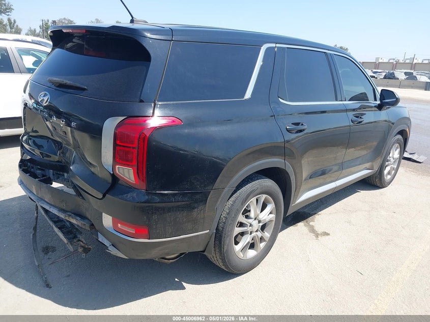 2021 Hyundai Palisade VIN KM8R14HE3MU209254 IAAI salvage auction — REAR END, Wait Title, sold $5,550 on 2026-07-08 (photo 4)