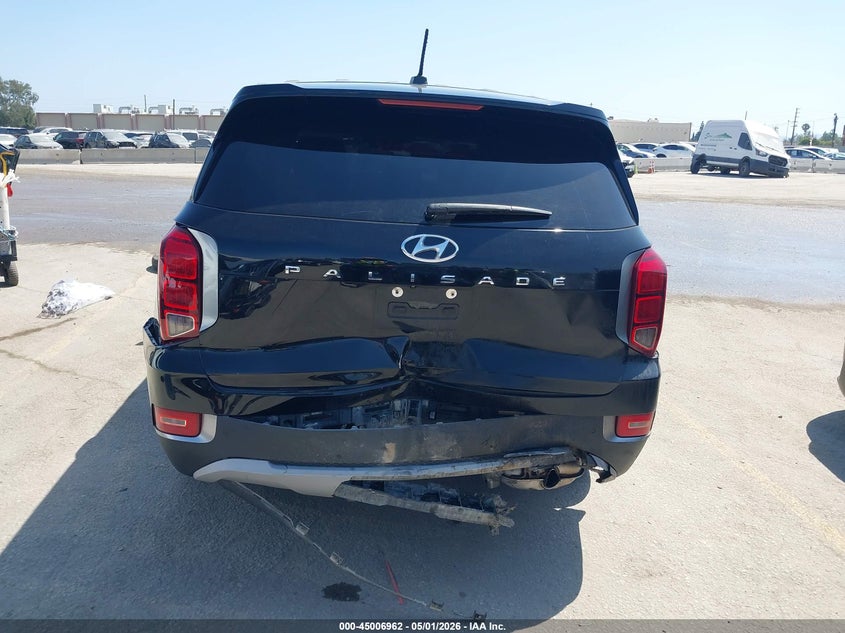 2021 Hyundai Palisade VIN KM8R14HE3MU209254 IAAI salvage auction — REAR END, Wait Title, sold $5,550 on 2026-07-08 (photo 6)