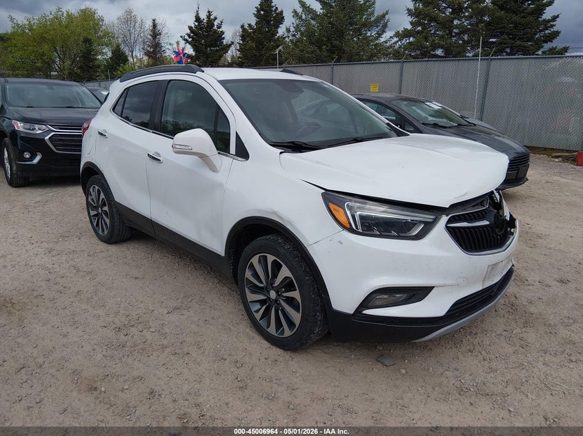 2019 Buick Encore VIN KL4CJCSM4KB761661 IAAI salvage auction — FRONT END, Salvage (North Carolina), sold $825 on 2026-07-22 (photo 1)