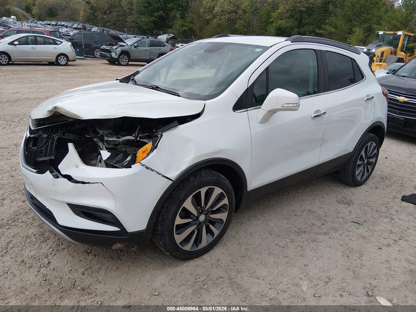 2019 Buick Encore VIN KL4CJCSM4KB761661 IAAI salvage auction — FRONT END, Salvage (North Carolina), sold $825 on 2026-07-22 (photo 2)
