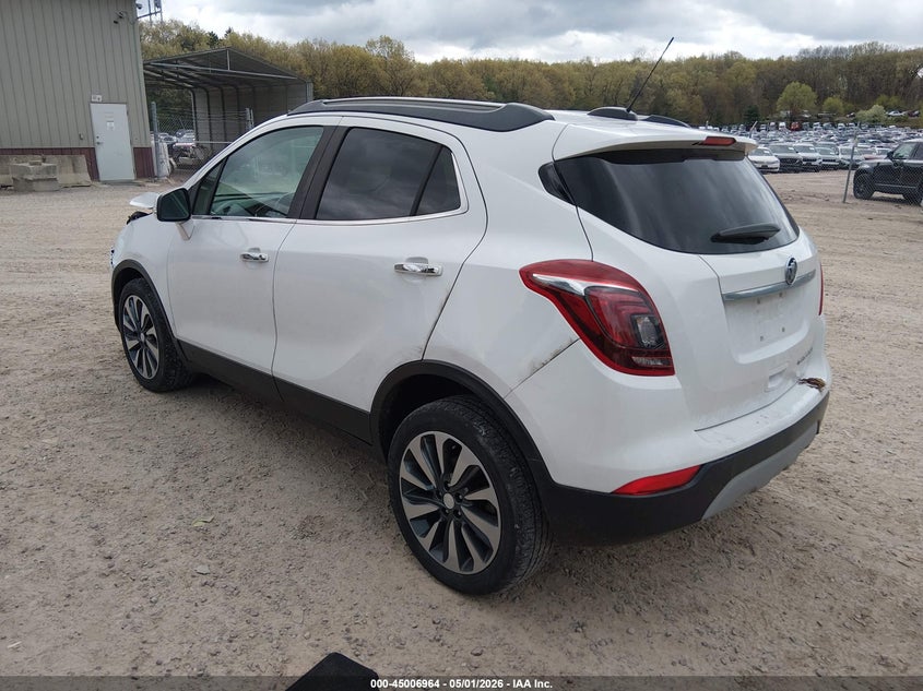 2019 Buick Encore VIN KL4CJCSM4KB761661 IAAI salvage auction — FRONT END, Salvage (North Carolina), sold $825 on 2026-07-22 (photo 3)